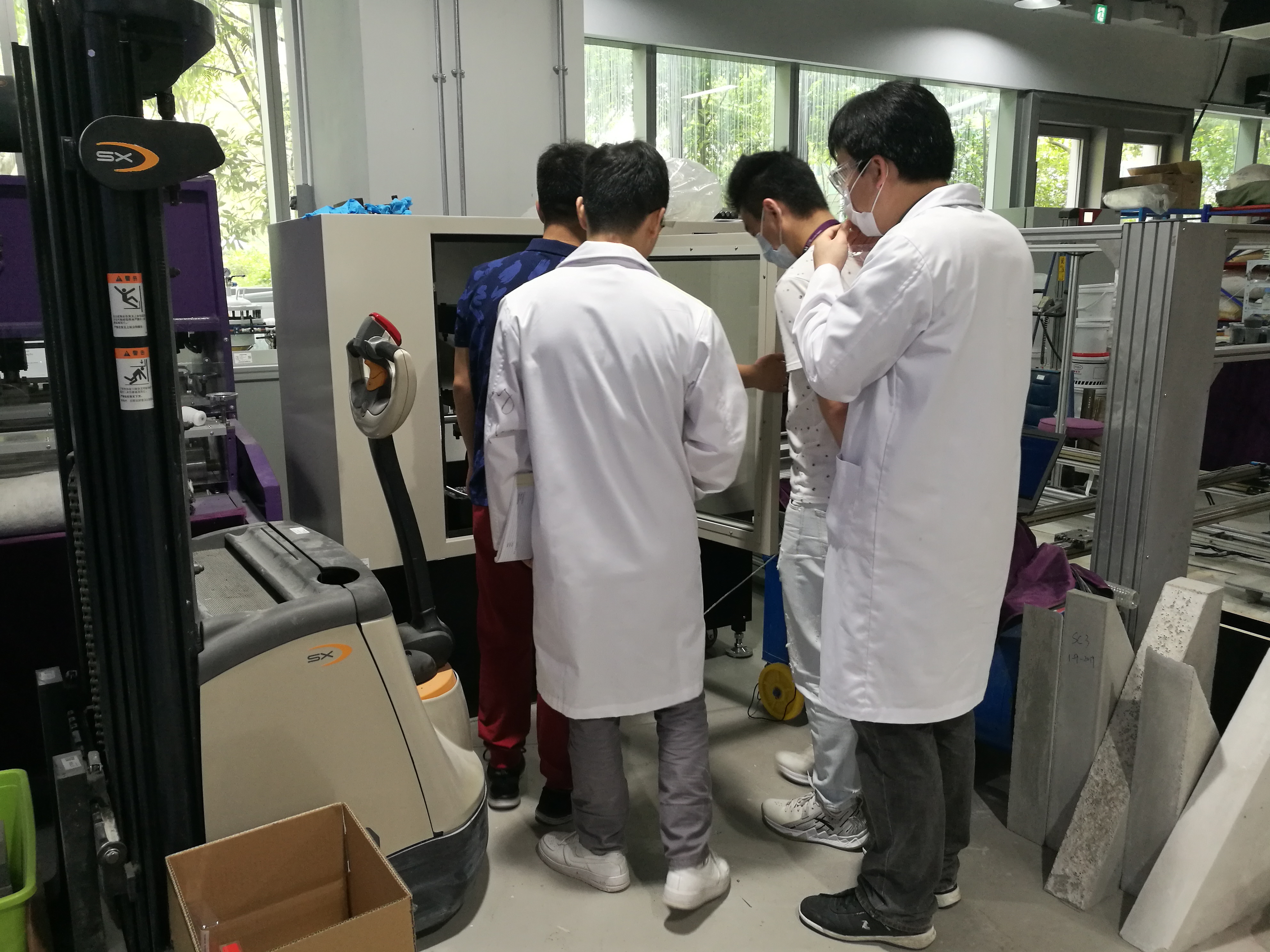 Installation, commissioning & training of Automatic Wheel Tracker in customer’s laboratory