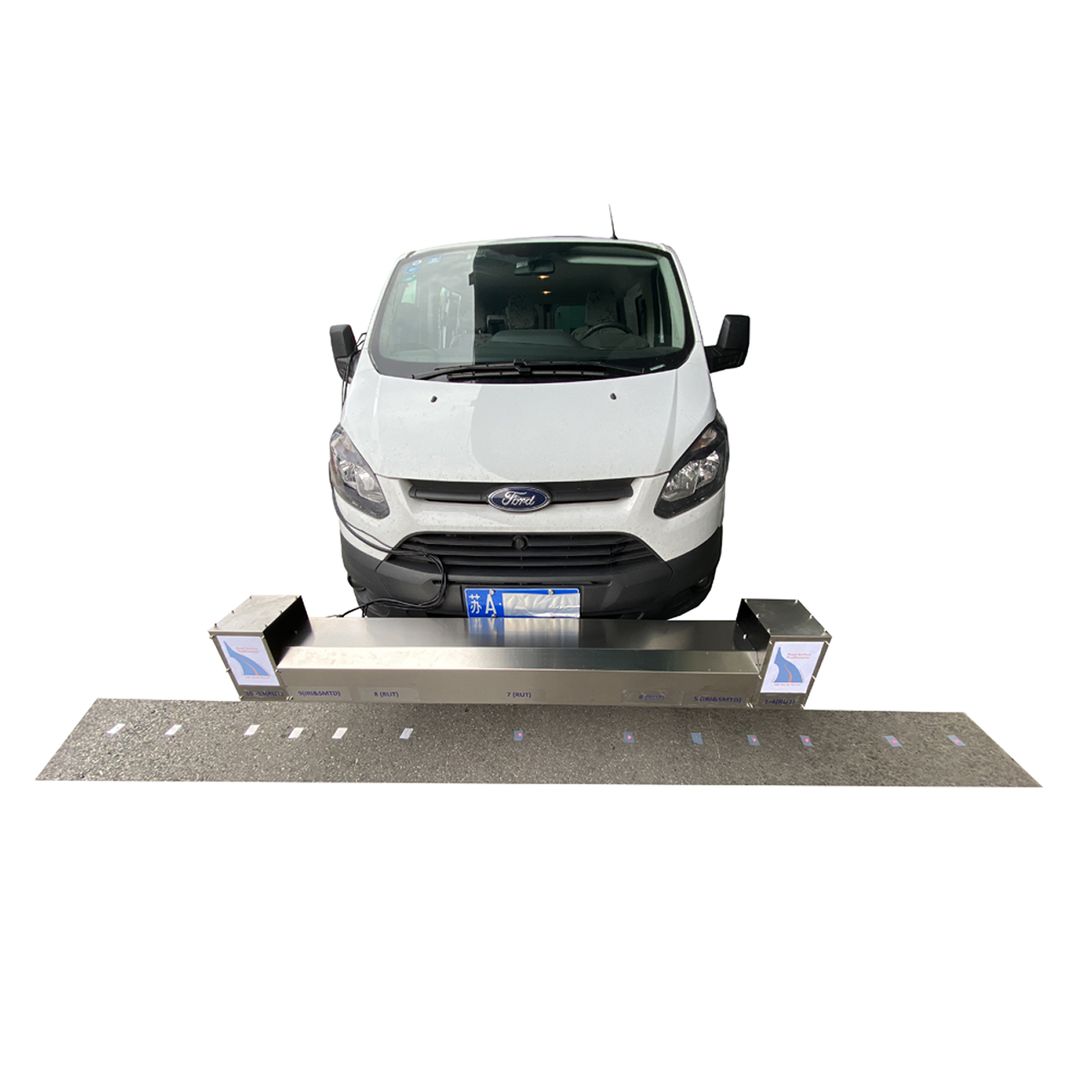 Monitoring Road Surface Profiler pavement testing