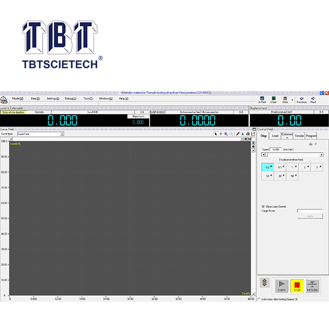 Electronic Universal Testing Machine with PC Control