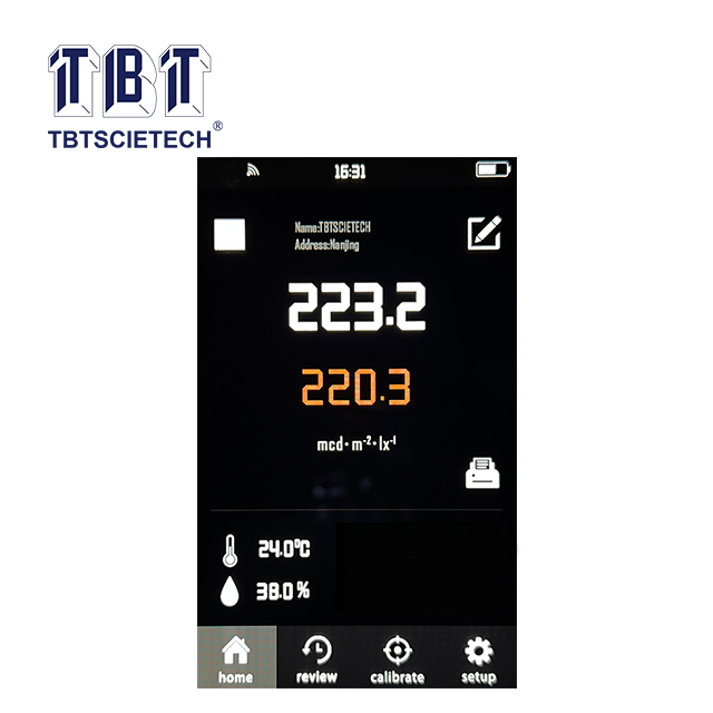 Retroreflectometer for Road Marking