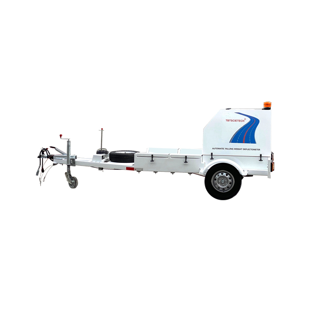 Xray Falling weight deflectometer overlay for airport runway