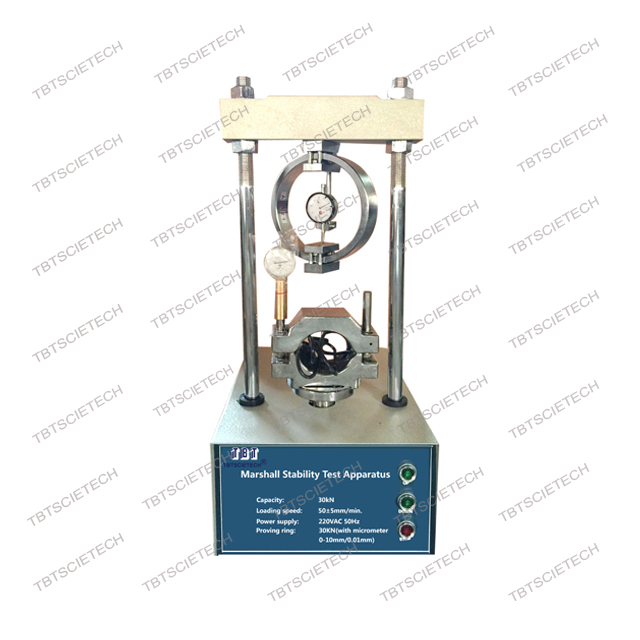 Marshall Stability Test Apparatus with Proving Ring
