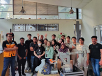 Indonesian University — Asphalt Equipment On-site Installation