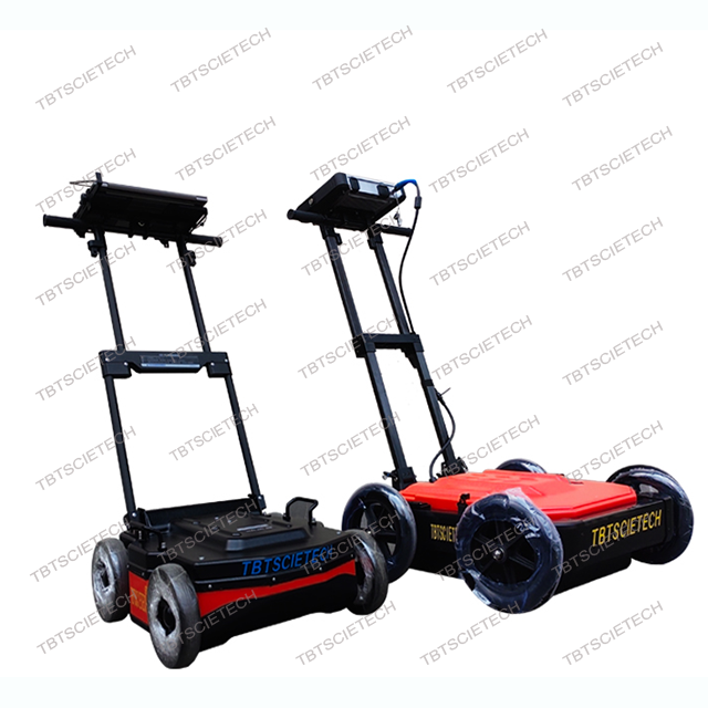 Survey Ground Penetrating Radar (GPR) dual frequency for pipe detecting